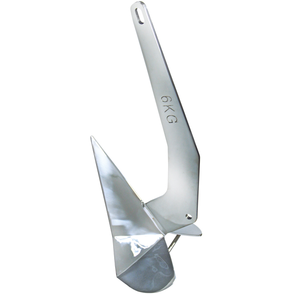 DC - Delta ankare 10 kg 316 RF stål - till båtar 8-10 M