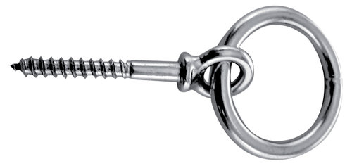 Båtring med träskruv rf 6mm