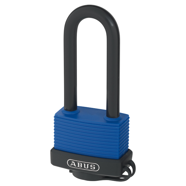 Abus hänglås härdad bygel plastförseglat 45mm