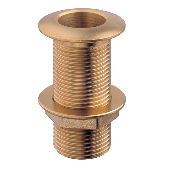 Guidi Bordgenomföring 1/2" mässing rundhuv.