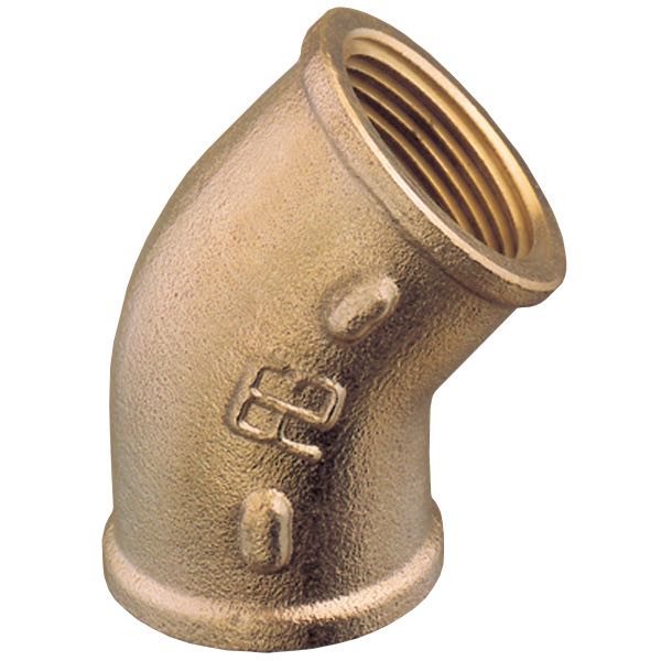 Guidi Böj 45° inv/inv 1 1/4" brons