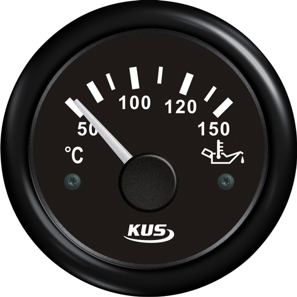 Kus oljetemperatur svart 50-150gr, 12/24V