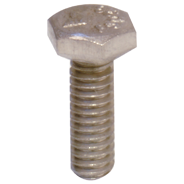 Bult till amerikanarstol 1/4 x 3/4" (l-19mm gänga hela vägen)