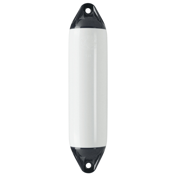 Polyform F4 fender1040x220mm vit/svart