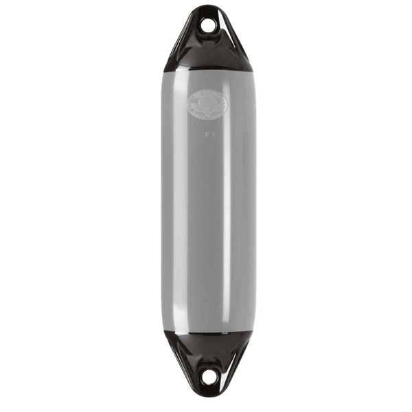 Polyform F5 fender 775x290mm grå/svart