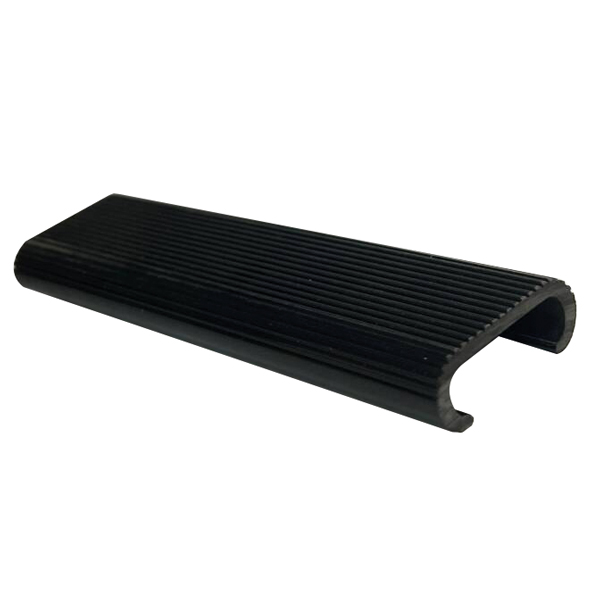 Fotsteg svart PVC 130mm, till badstege