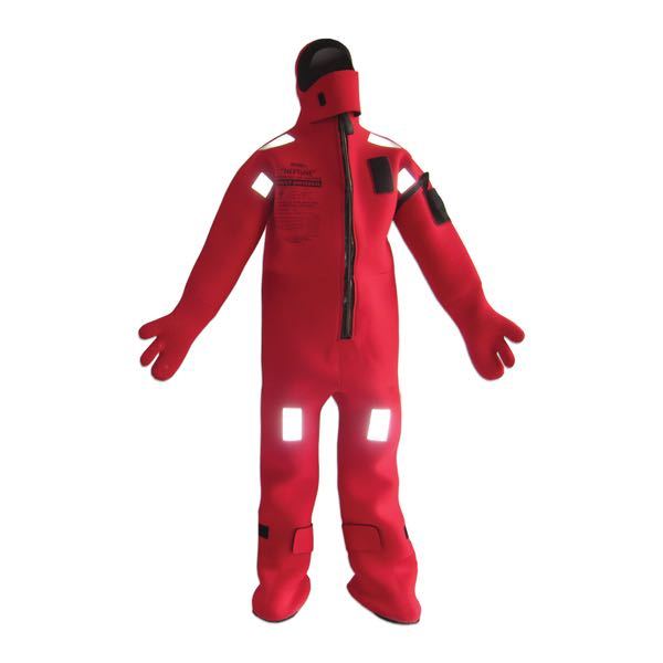 Lalizas överlevnadsdräkt SOLAS stl. S max 160 cm 40-80 kg