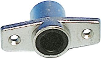 Årklyksfäste 2 1/4" f nedfällning alu, stängd botten, 1st, Hål Ø 16,8mm