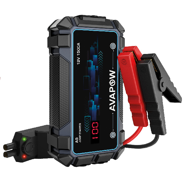 Avapow Jump starter A9, 12V, peak 1500Amp