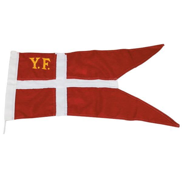 1852 YF-flagga 65 x 125cm sydd och med Ø3mm 25cm lina