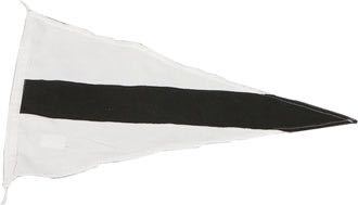 Int. signalflagga 3-fliks 30x45cm