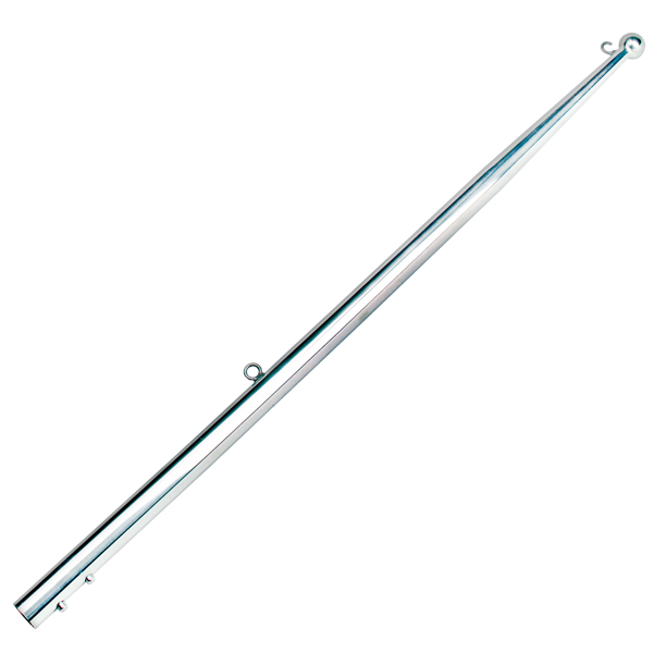 Flaggstång AISI 316 med klickmontering L-750mm Ø25mm