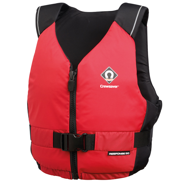 Crewsaver Response 50N flytväst röd Junior bröstmått 66-86cm