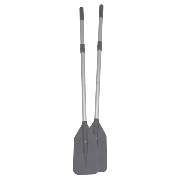 Aquaquick Åror 1 par, grå, 162 cm för gummibåtar 265-380 cm