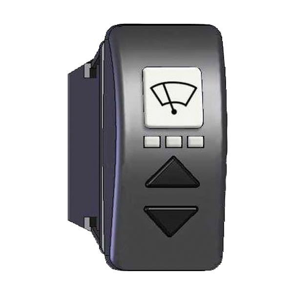 Kontakt med torkarrobot 12/24V - två motorer
