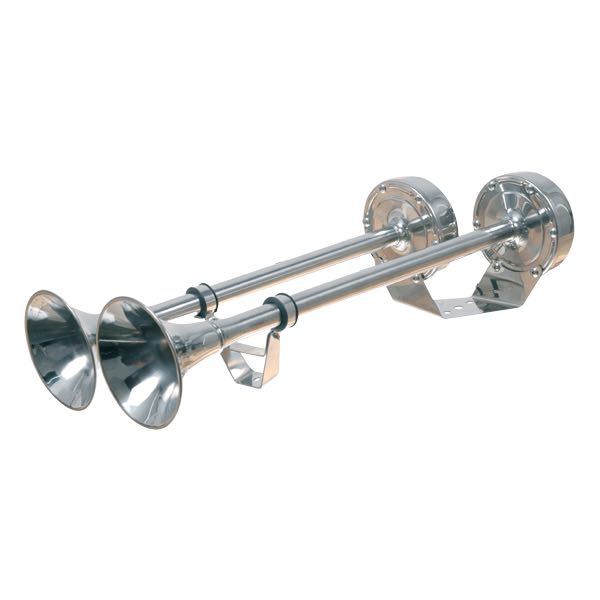 Trumpet signalhorn dubbelt 12 V aaa 115 +5 db