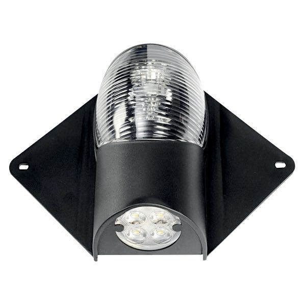 LED topplanterna 2 W/däcklampa 4x1 W, 12/24 V upp till 20 m