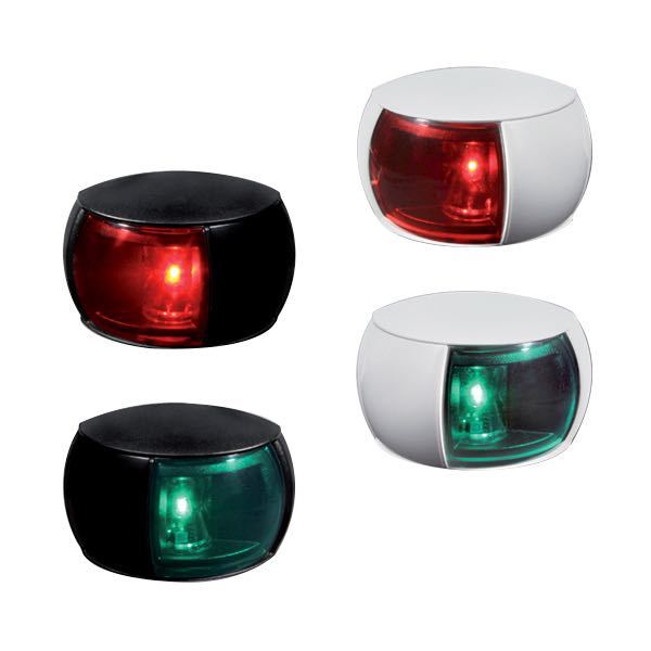 Hella LED lanterna 2NM vit plast babord