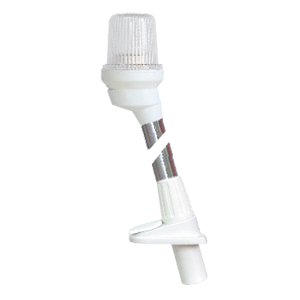 Lanternmast runtlysande plugin 2nm, vit