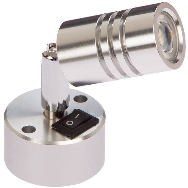 Nauticled kojlampa vägg 1 Ø25x80 mm 10-26vdc 1.,7/15 W