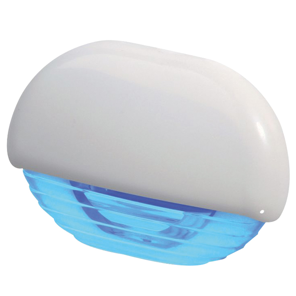 Hella easy fit LED-lampa IP67 vit 12 V/ 24 V -blått ljus