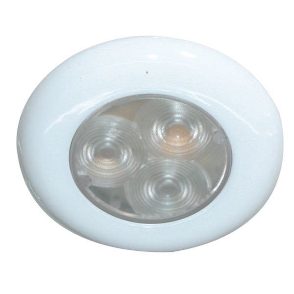 Ledlampa vit 12 V - vitt ljus, utanpåliggande eller inbyggnad