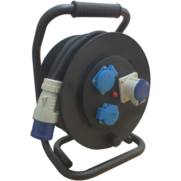 Kabeltrumma 25 m 3 x 2,5 mm cee/cee