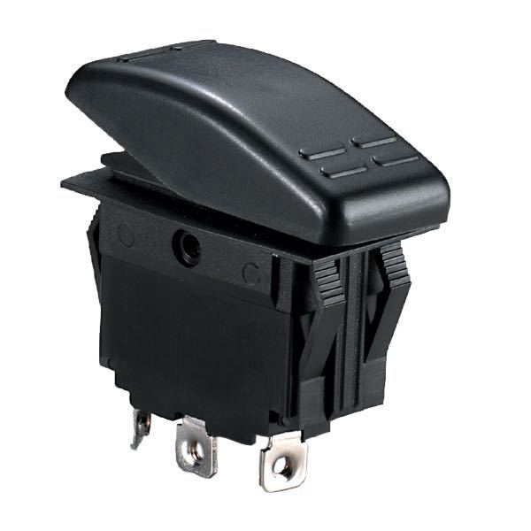 Kontakt 2-polig 12 V max 15Amp - (on)- off