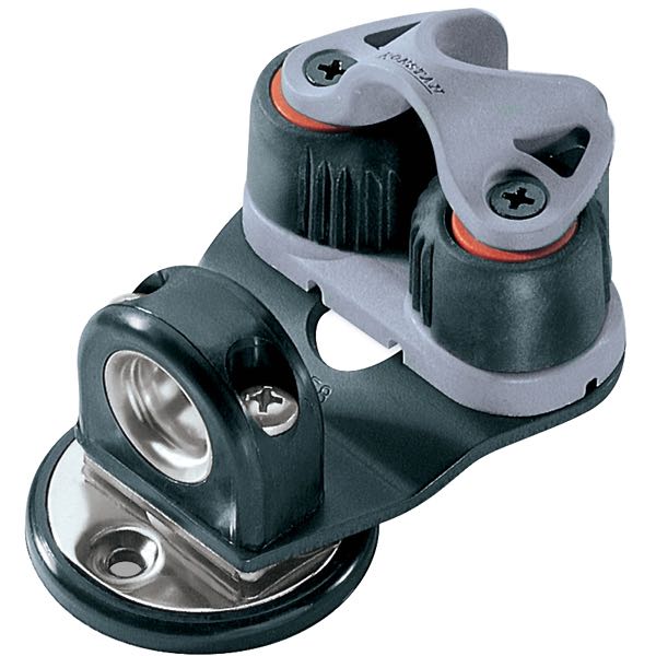 Ronstan Swivelbas m. cleat 4-12 mm