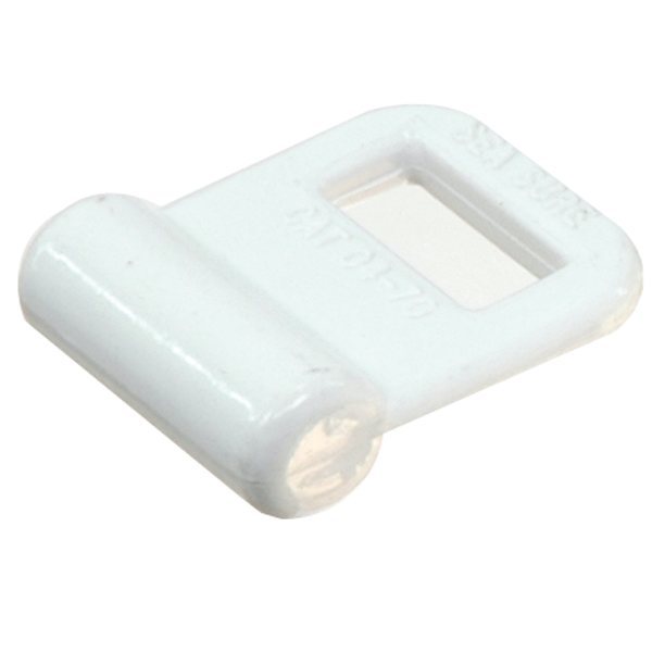 Segeltravare i vit nylon Ø9 mm