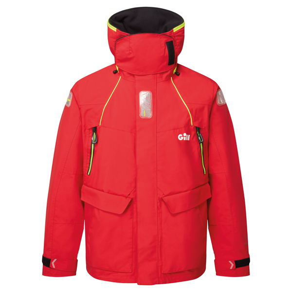 Gill OS26 Offshore Jacka, röd Strlk. XL