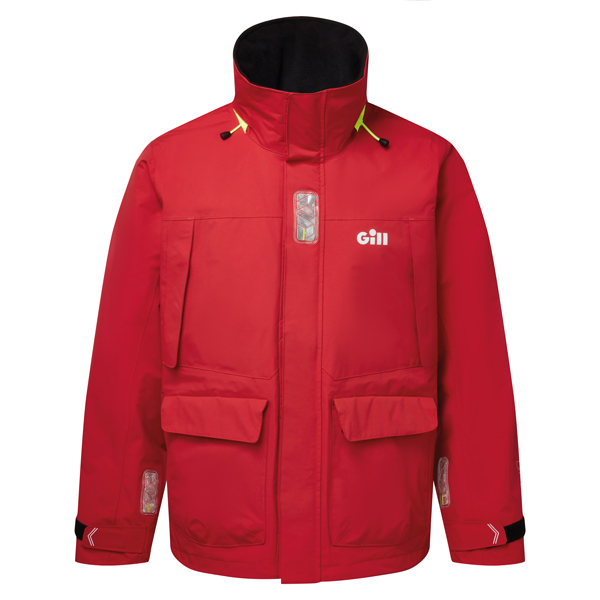 Gill OS34J Coastal jacka röd