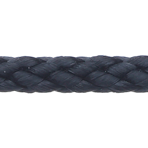 Robline Polyester 8 lina 4 mm Svart 200 m