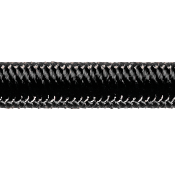 Robline High-Tech elastisk lina 3 mm Svart 100 m