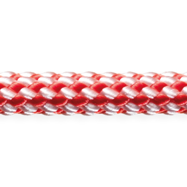 Robline Dinghy Control, 4mm vit/röd - 1m