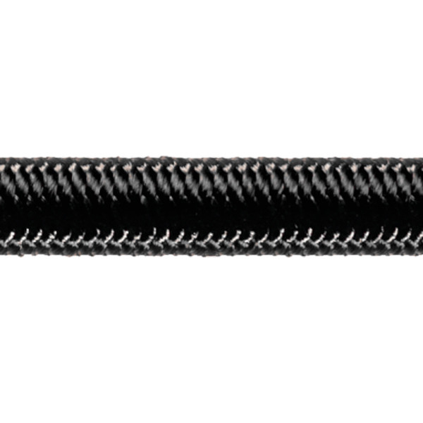 Robline Elastisk lina, 6mm Svart - 1 m