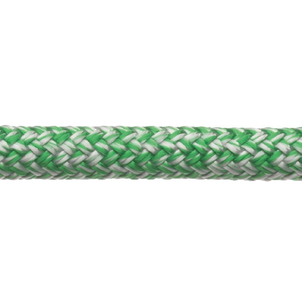 Robline Globe Pro Robtec fall, 8mm Vit/Grön - 1 m