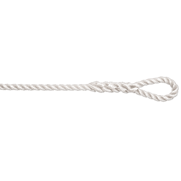 Robline Twisted fenderlina 8mm förtöjning 40mm vit 2m