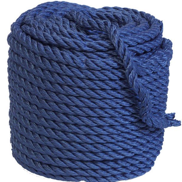 1852 P.P. 3-slagen marinblå Ø14 mm 30 m