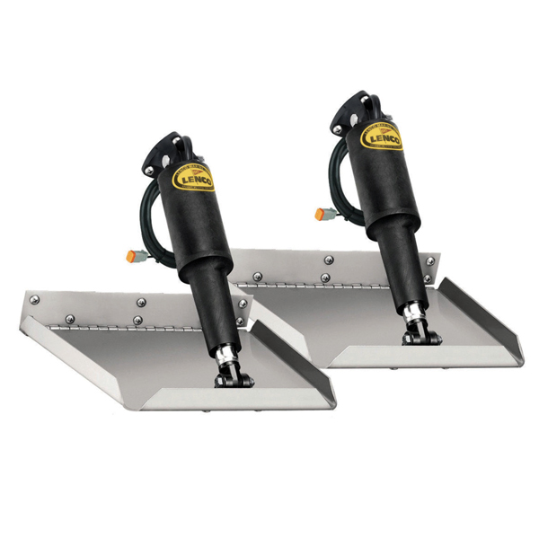 Lenco trimplanset Edge Mount 9x12" u/panel