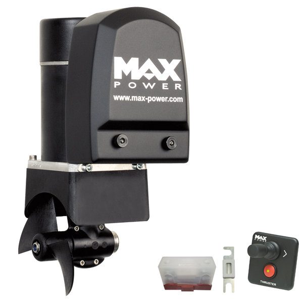 Max Power bogpropellerkit CT25 12V inkl. Joystick, säkring 150 amp