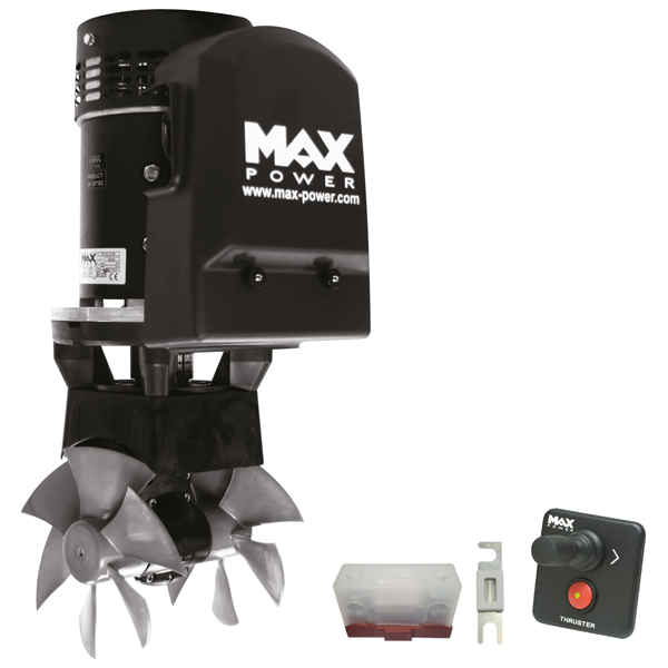 Max Power bogpropellerkit CT100 12V inkl. Joystick, säkring 400 amp
