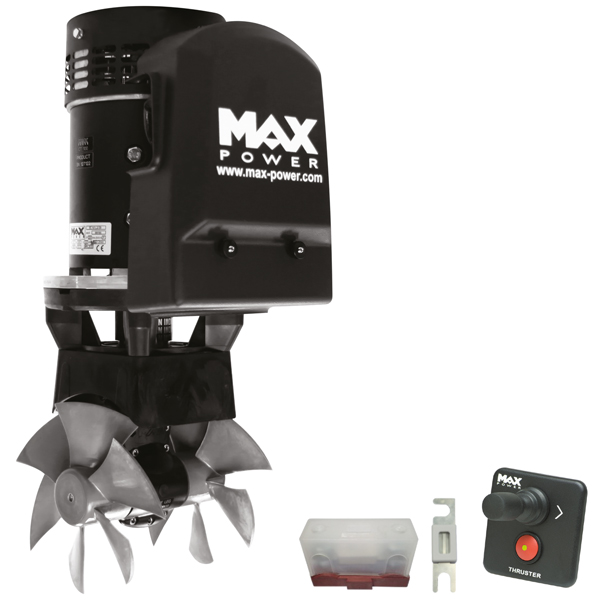 Max Power bogpropellerkit CT125 24V inkl. Joystick, säkring 225 amp