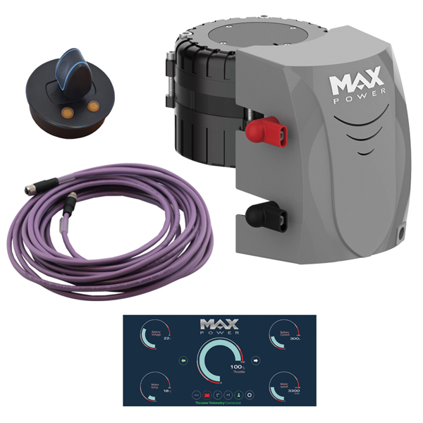 Max Power Bogpropeller Eco 110 motor kit 24v