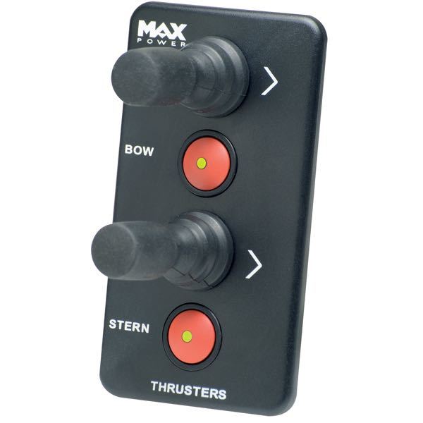 Max Power Joystick 12/24 V dubb. svart