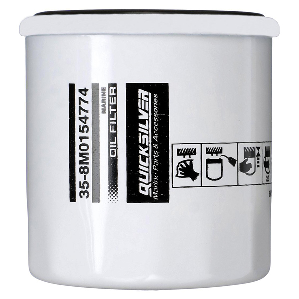 Quicksilver 8M0154774 Oljefilter till olika marinmotorer
