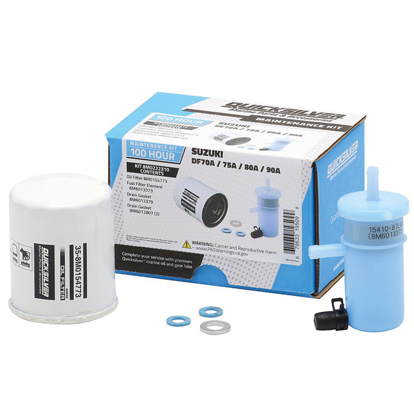 Quicksilver 8M0222310 100T Servicekit, Suzuki DF70A/75A/80A/90A