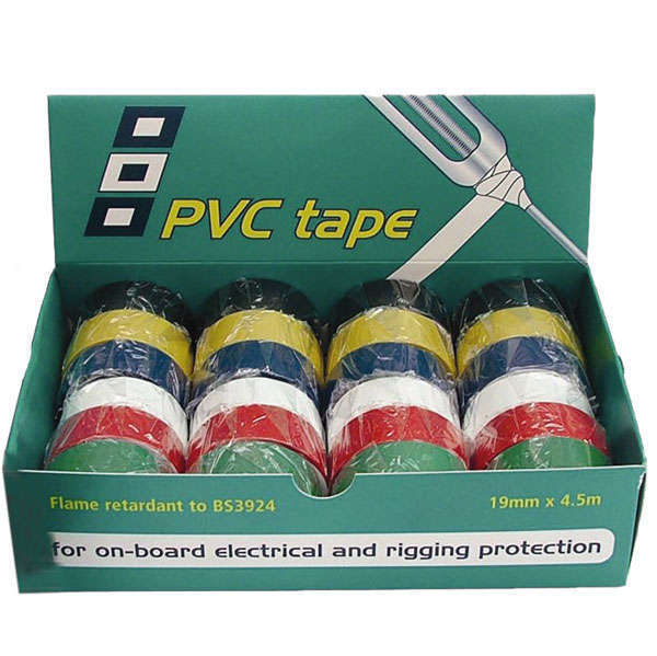 Psp pvc-tejp isoleringsband sortiment 24rl 19 mmx4,5 m