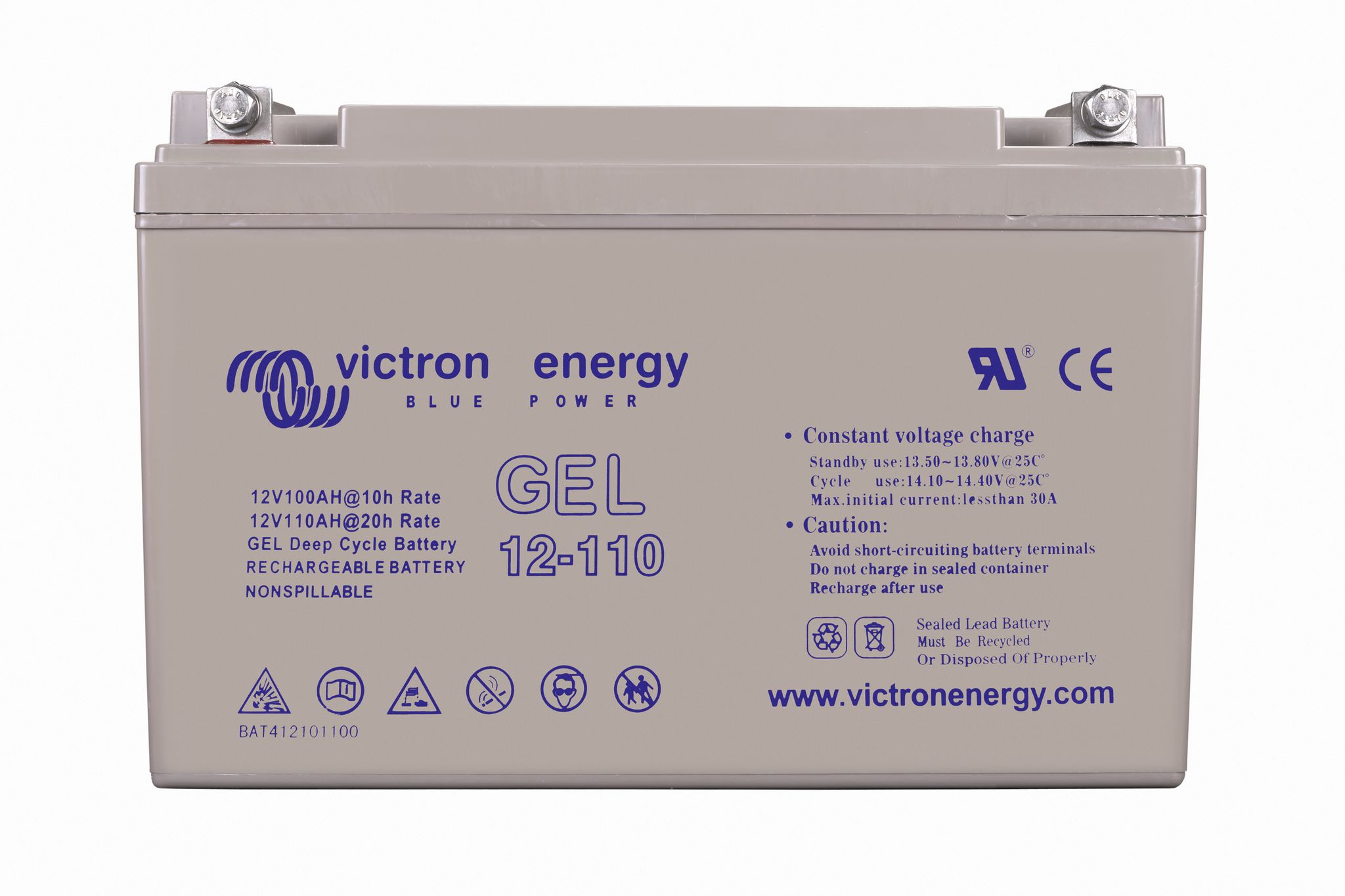 Gel Deep Cycle Batteri 12V/110Ah