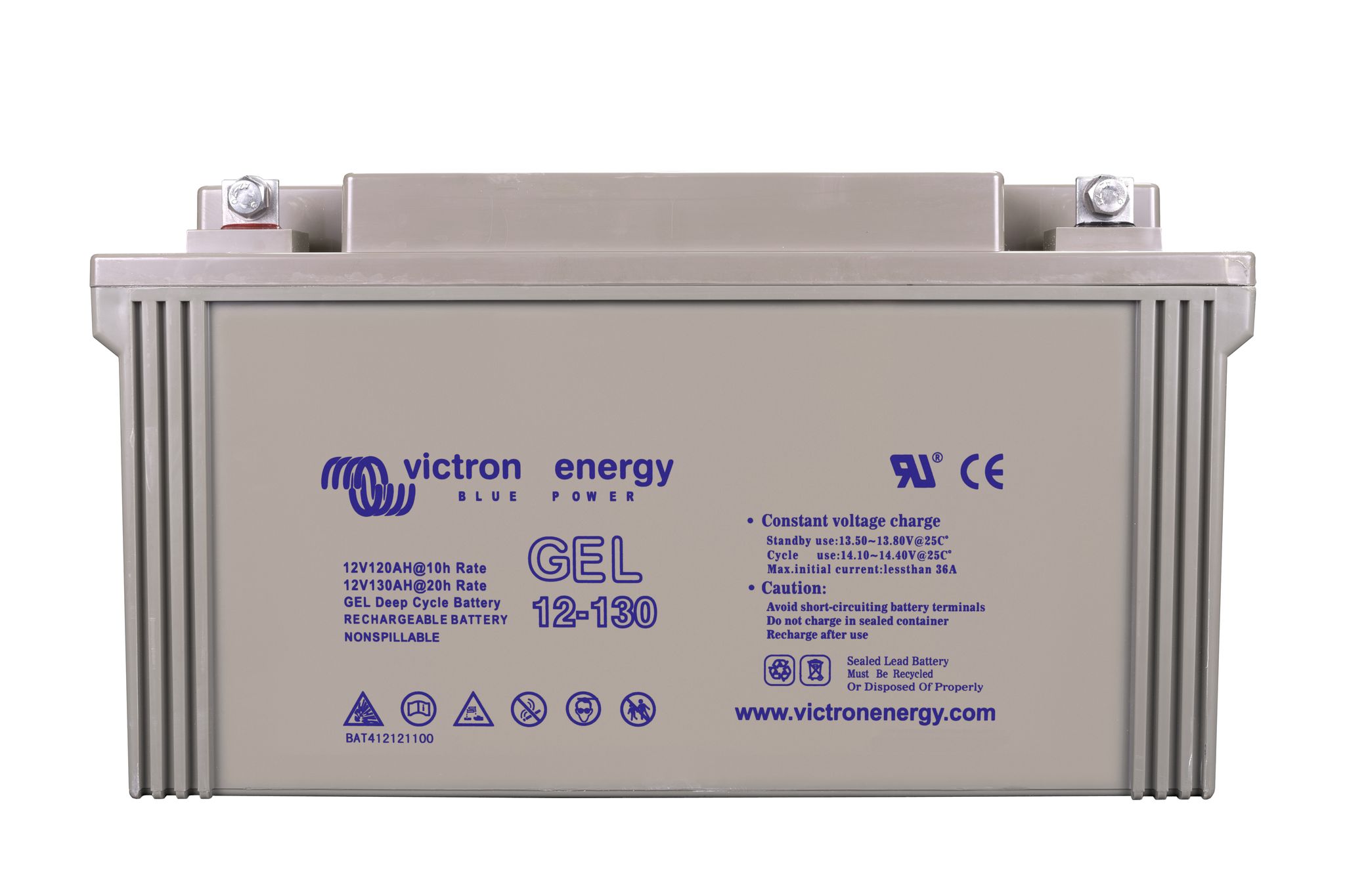 Gel Deep Cycle Batteri 12V/130Ah